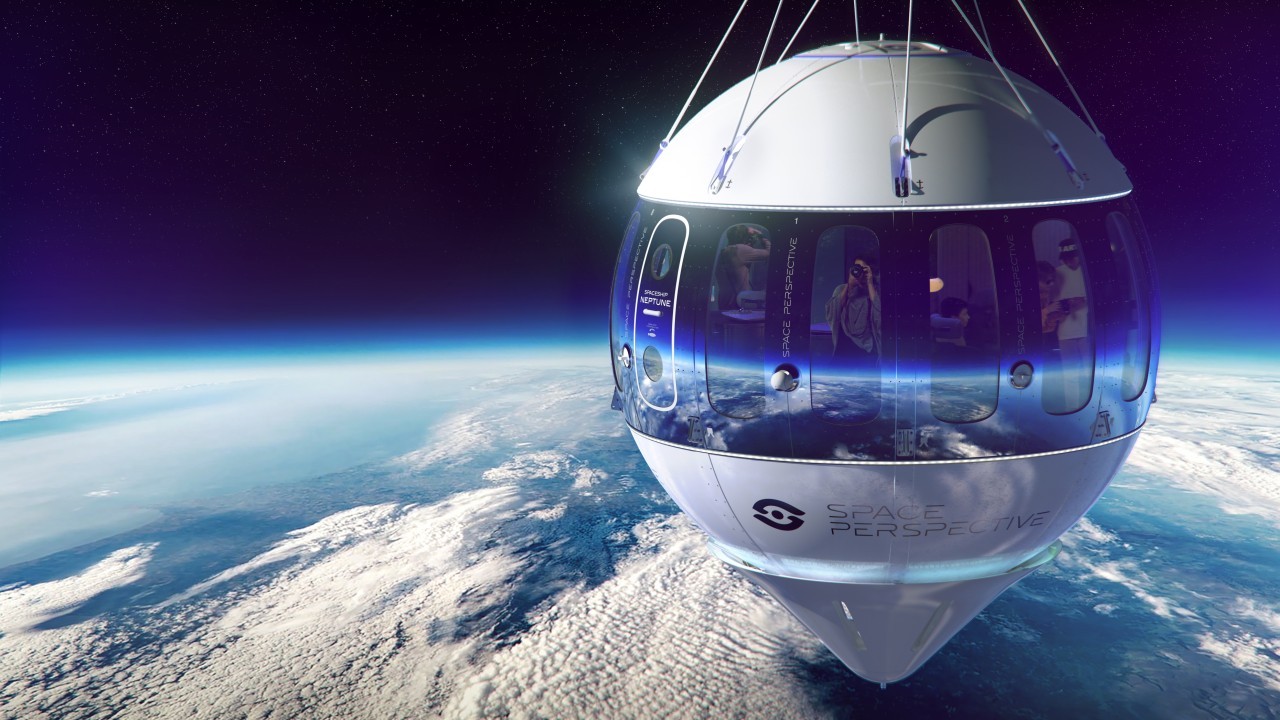 Space Perspective unveils capsule design for balloon-borne tourist flights (images)