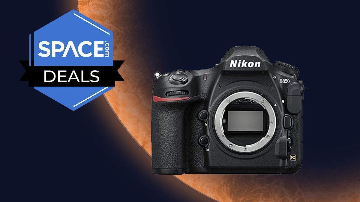 Capture May's full moon and the Eta Aquarid meteor shower with the best DSLR for astrophotography, now $600 off