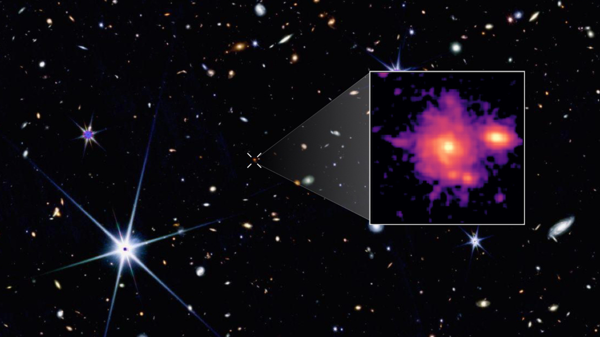 James Webb Space Telescope discovers most distant and earliest Milky Way 'twin' ever seen. Meet dragon-galaxy Zhúlóng (image)