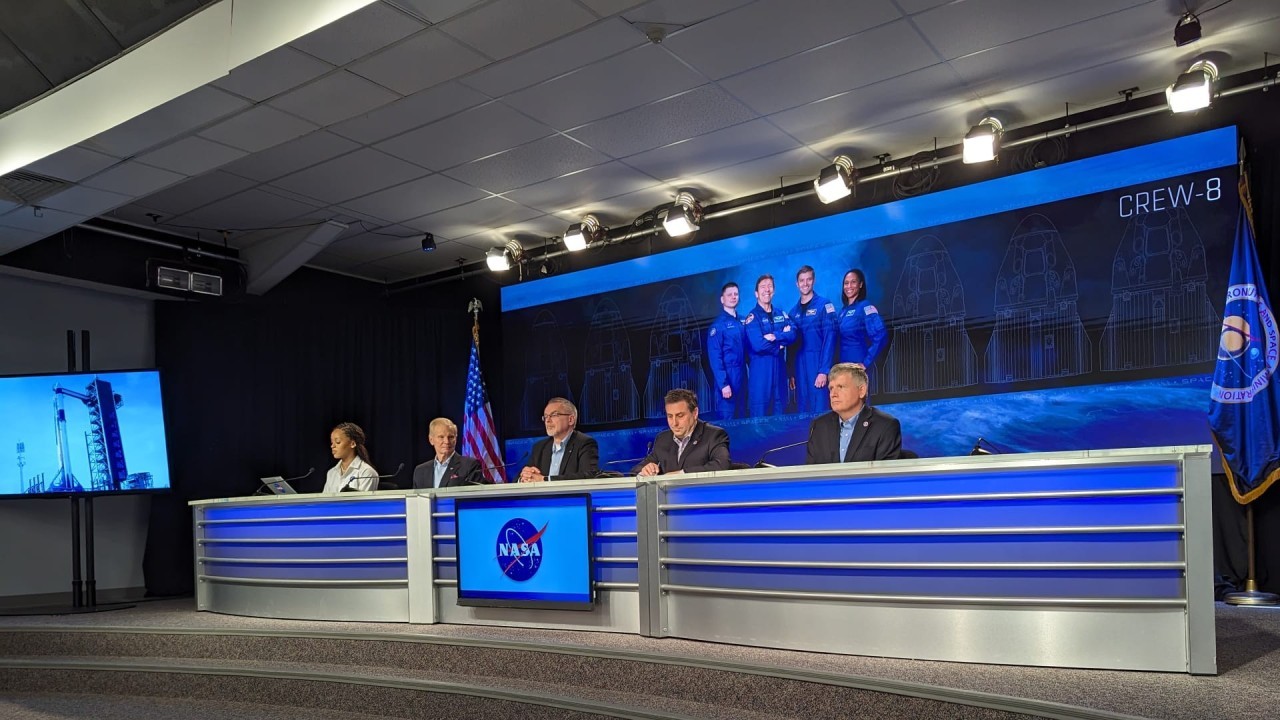 'It's white-knuckle time:' NASA chief stresses safety for Crew-8 astronaut launch