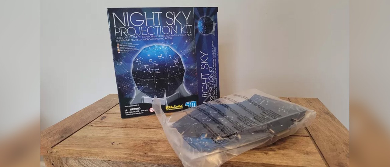 4M Create a Night Sky Projection Kit star projector review