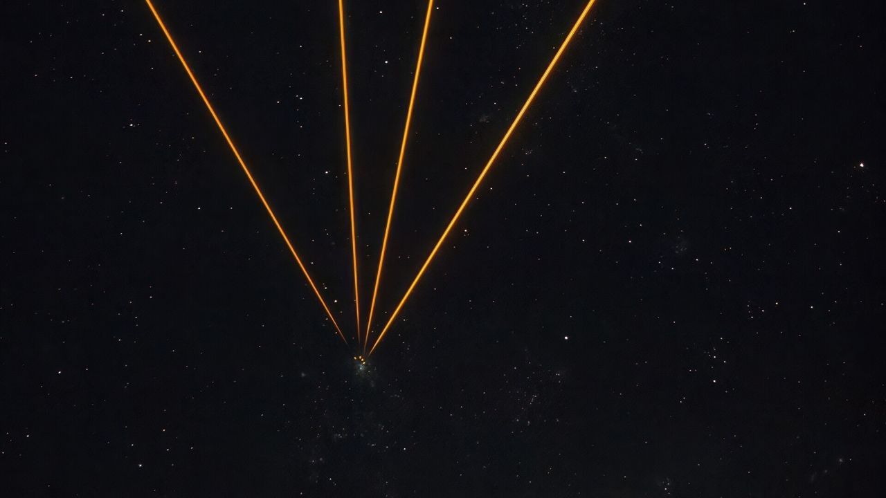 Lasers target the Tarantula Nebula with 'artificial stars' | Space photo of the day for Nov. 19, 2025