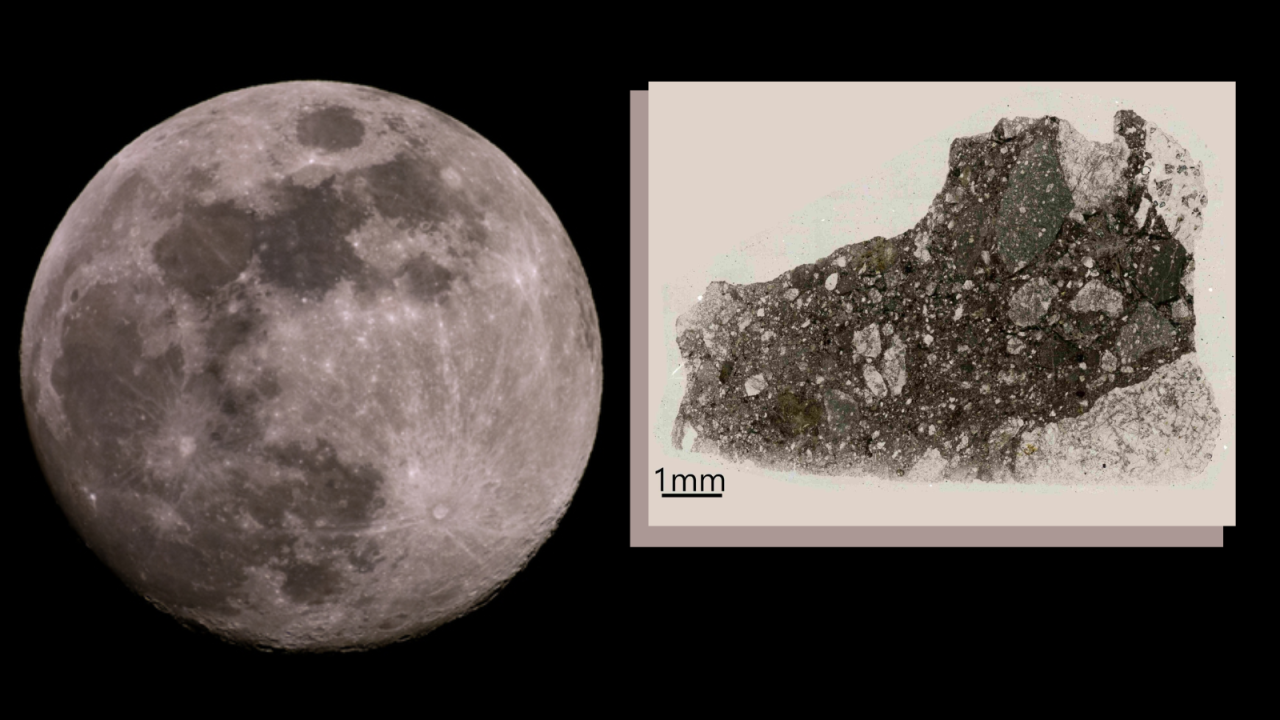 The moon once had way more water than we ever imagined, lunar meteorite reveals