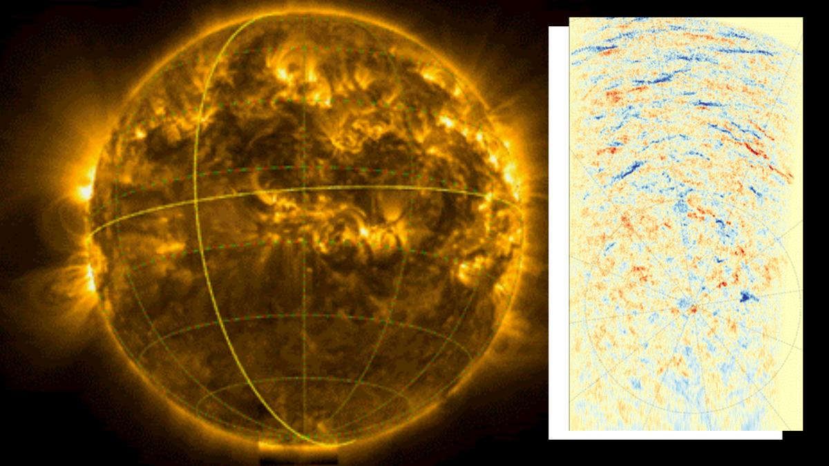 Humanity takes its 1st look at the sun's poles: 'This is just the first step of Solar Orbiter's stairway to heaven' (images)