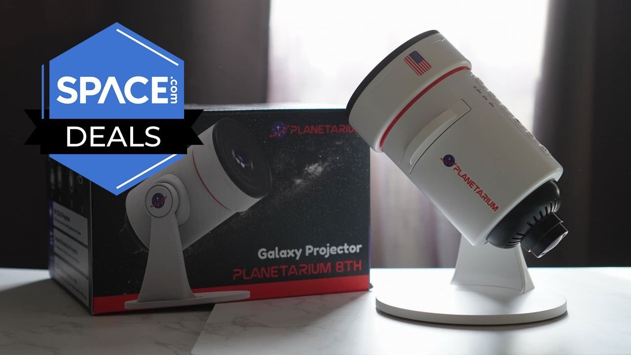 We gave this star projector five stars in our review, and now it's at its joint-lowest price ever on Amazon