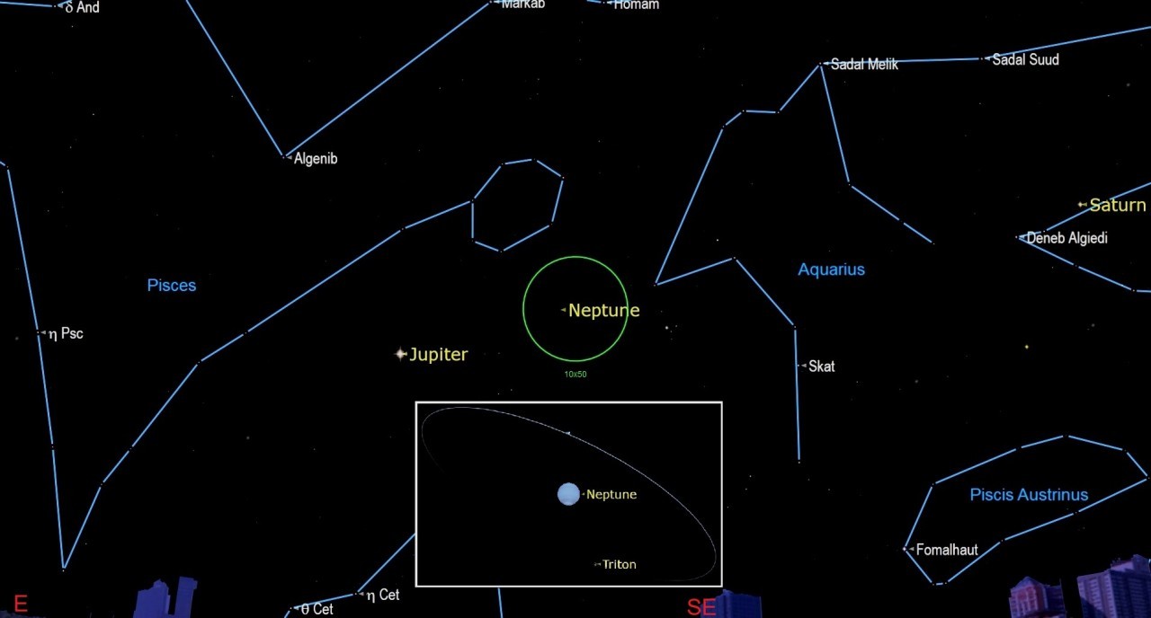 See elusive planet Neptune in opposition tonight (Sept. 16)