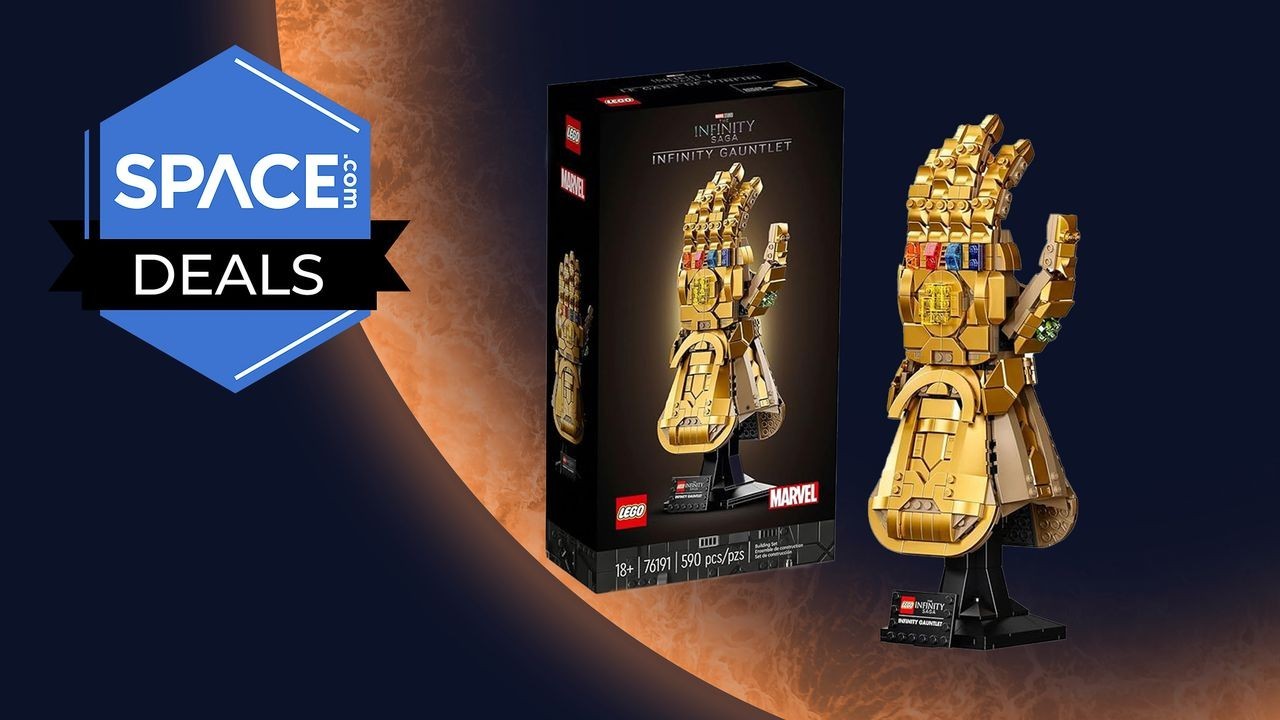 Manipulate the power of the Infinity Stones with 42% savings on the Lego Marvel Infinity Gauntlet set