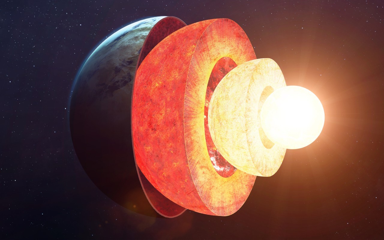 Earth's inner core may be slowing down compared to the rest of the planet