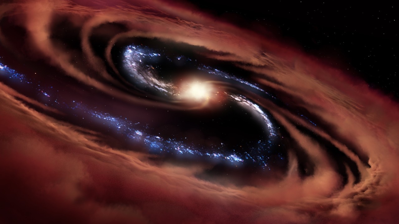 How black holes and galaxies play tug-of-war across the cosmos