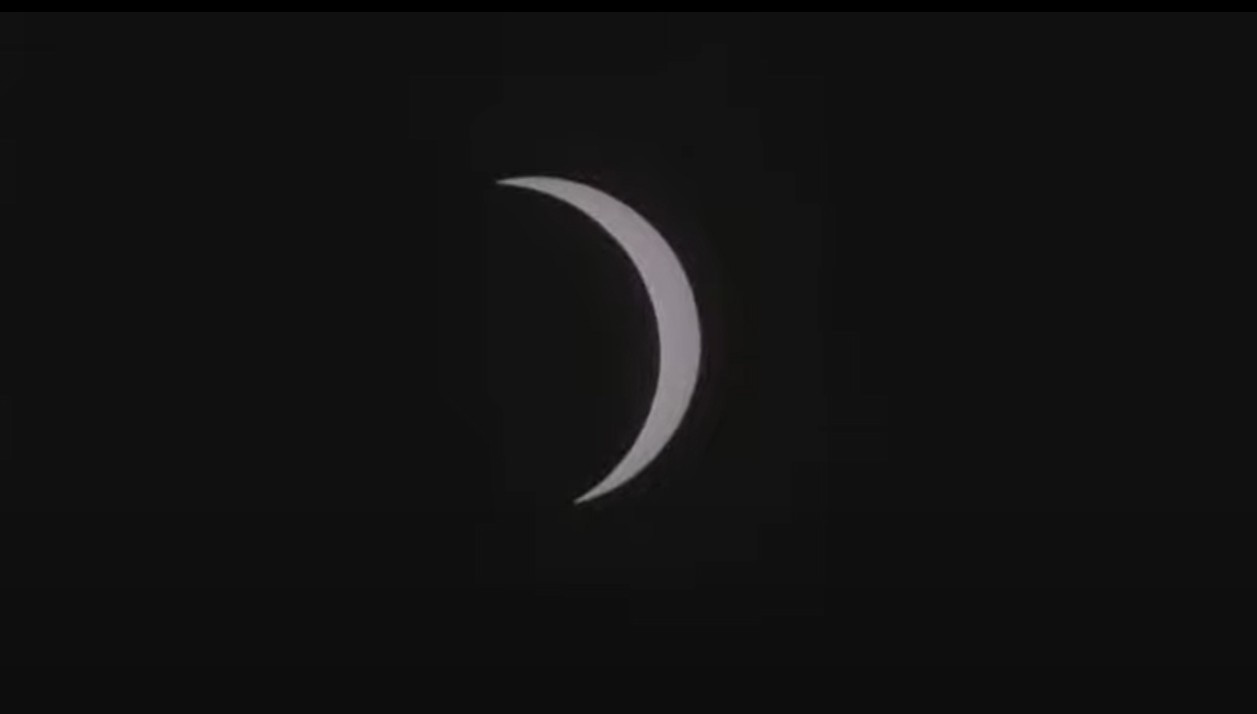 Watch the entire total solar eclipse of 2021 in just 1 minute! (time-lapse video)