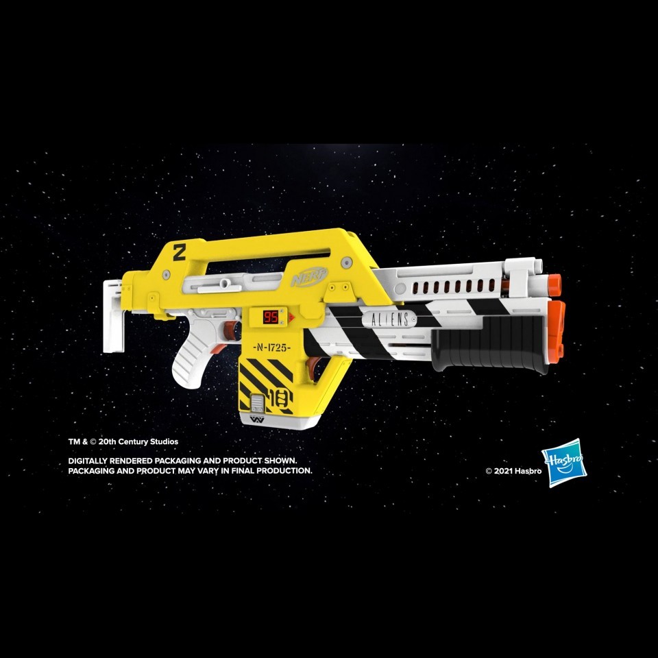 Hasbro has released an awesome new Nerf M41-A Blaster from the film 'Aliens'
