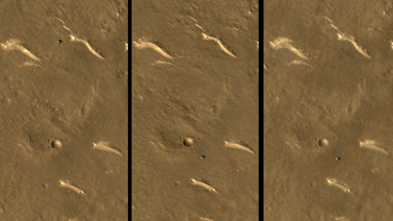 NASA's Mars Reconnaissance Orbiter confirms that China's Zhurong rover has been stationary for months