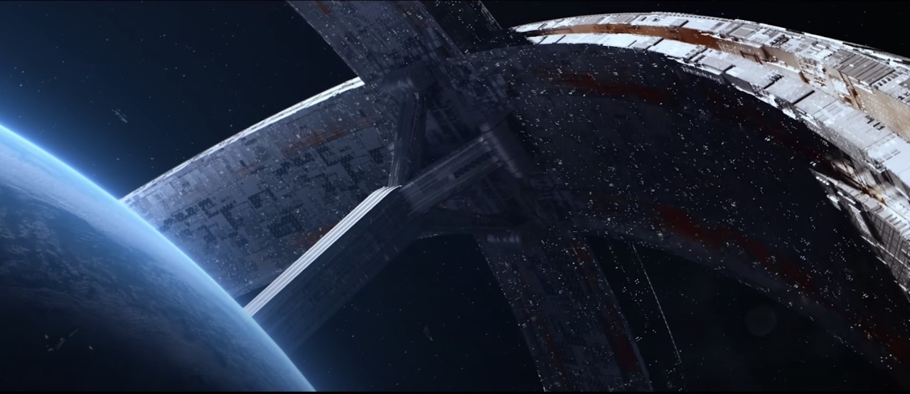 Massive megastructures circle the Earth in trailer for sci-fi film 'Orbital'