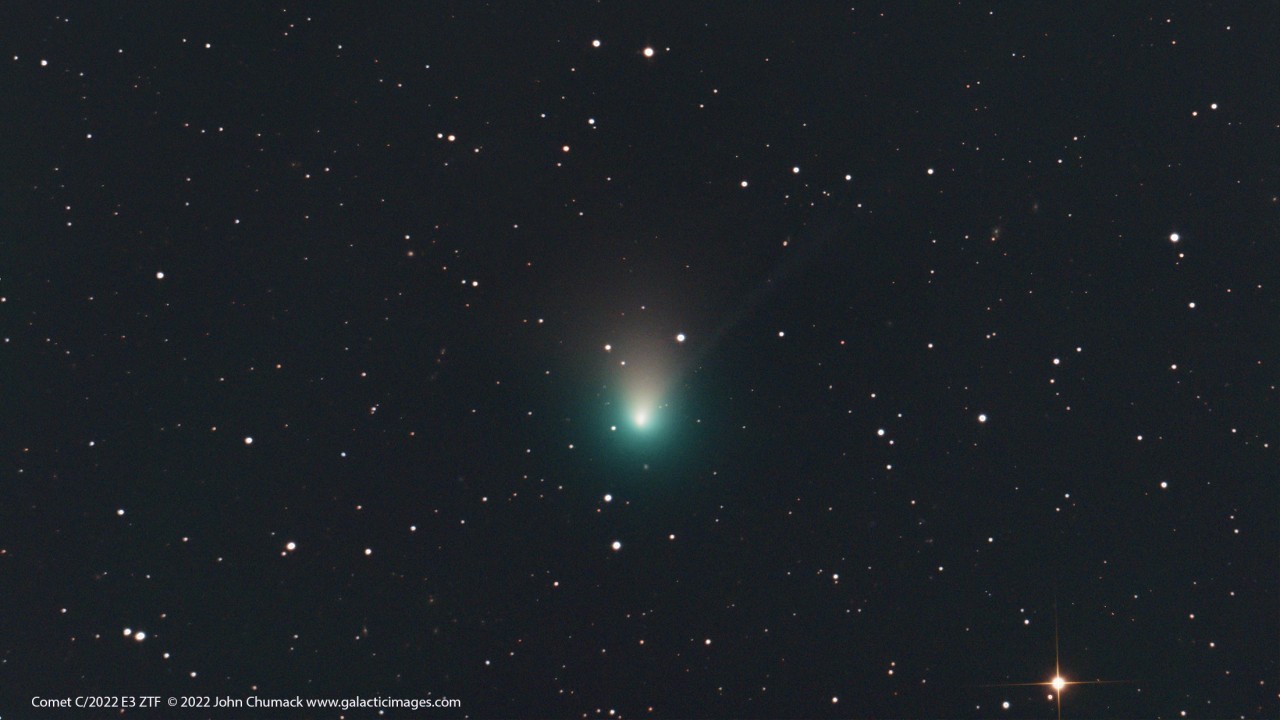 A dazzling green comet not seen since the Stone Age has stargazers thrilled in these amazing photos